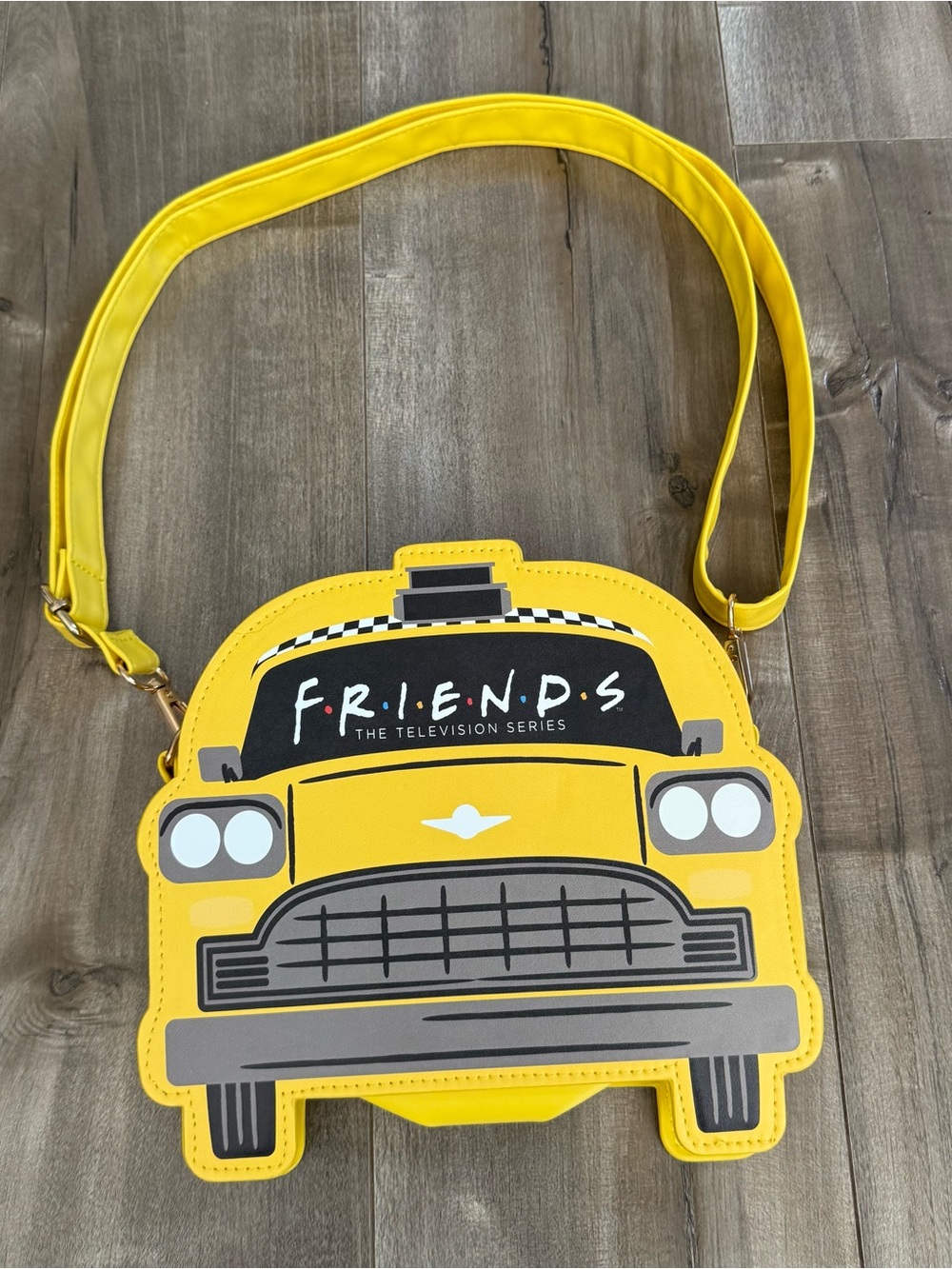 Friends Purse Taxi Yellow Crossbody CultureFly Exclusive 90s TV Series Y2K